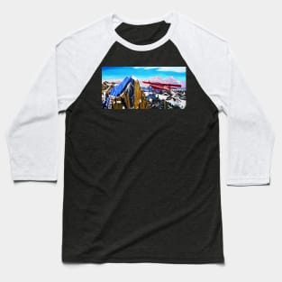 Broken Tooth Mountain Baseball T-Shirt